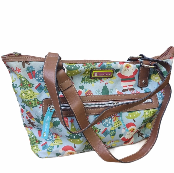 Lily Bloom Christmas Purse Santa Claus - Picture 2 of 5